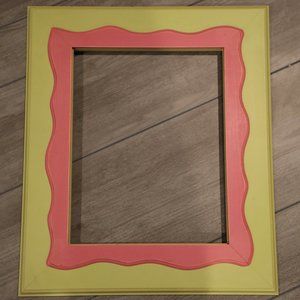 11x14 Green & Pink Picture Frame